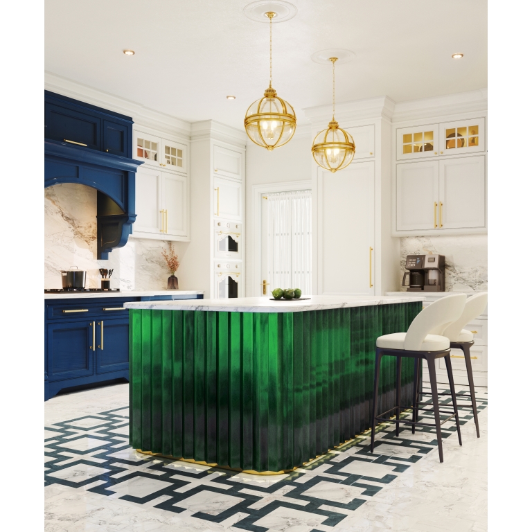 PLURIFY - 3X12 PEAK, GREEN, GLOSSY